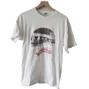 Vintage Cheers Single Stitch Tv Show Promo T-Shirt 80s Large 100% Cotton Boston